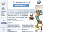 Desktop Screenshot of grosshaendler.org